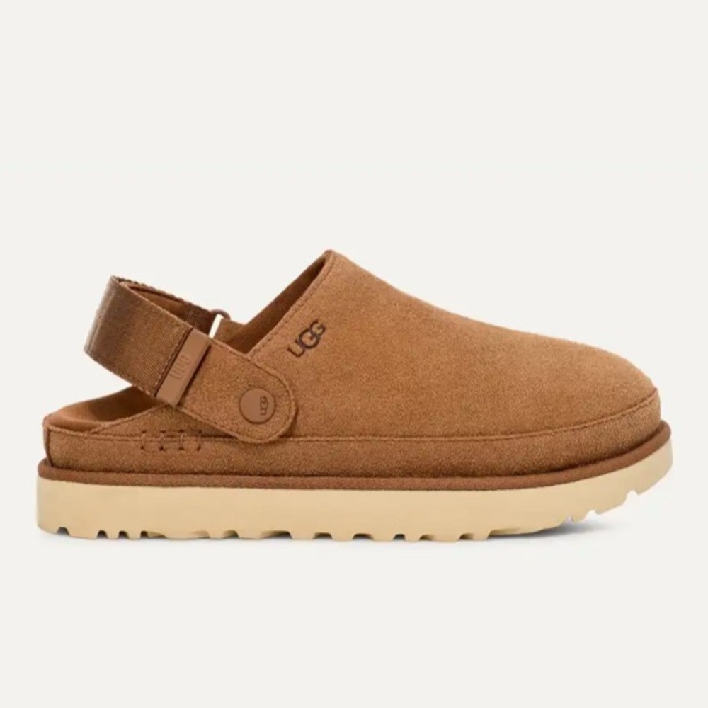 UGG Tan Suede Mules - Picture 6 of 7